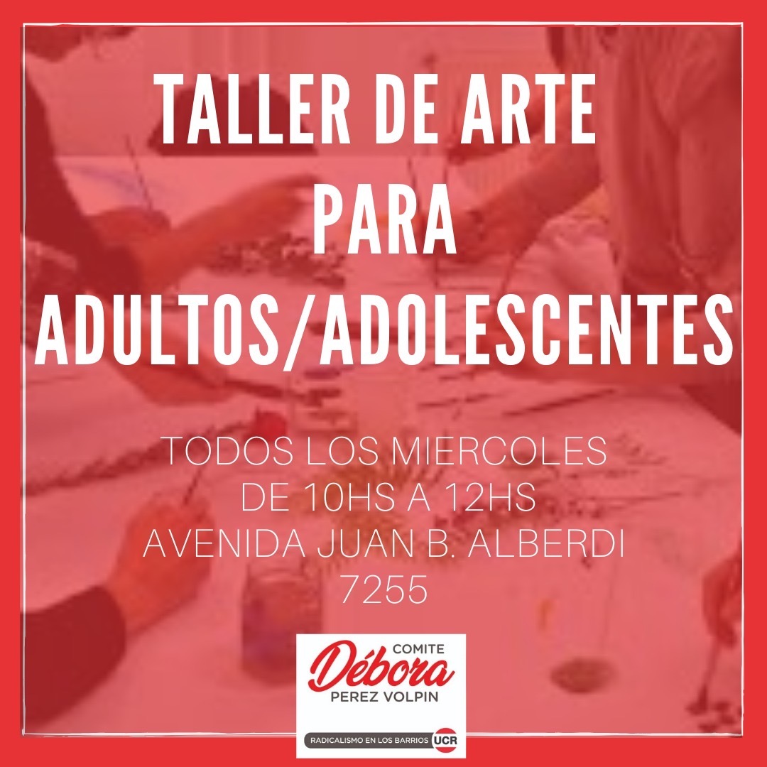 ARTE PARA ADULTOS Y ADOLESCENTES 